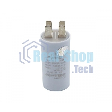 Конденсатор CBB60 8мкФ 450V (4 клеммы, крепление болтом) 304001