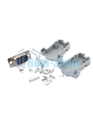 Сборный штекер RS232 DB9 папа