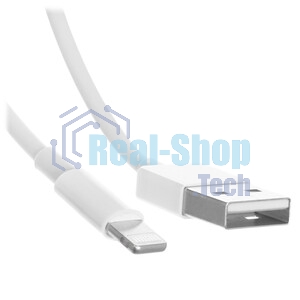 Кабель USB 2.0 hoco X1, AM/Lightning, белый, 2м