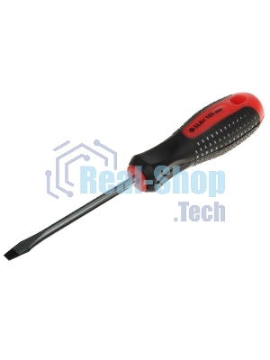 Отвертка Matrix fusion 11423 sl6.0х100 мм crv 3х компонентная рукоятка ''anti slip''