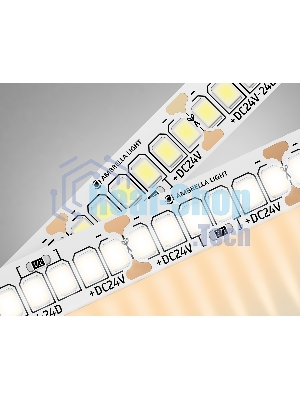 Светодиодная лента Ambrella light GS3501 2835 240Led /22W m/ 24V IP20 3000K/ 5000*10*1.2mm (2 конт.)