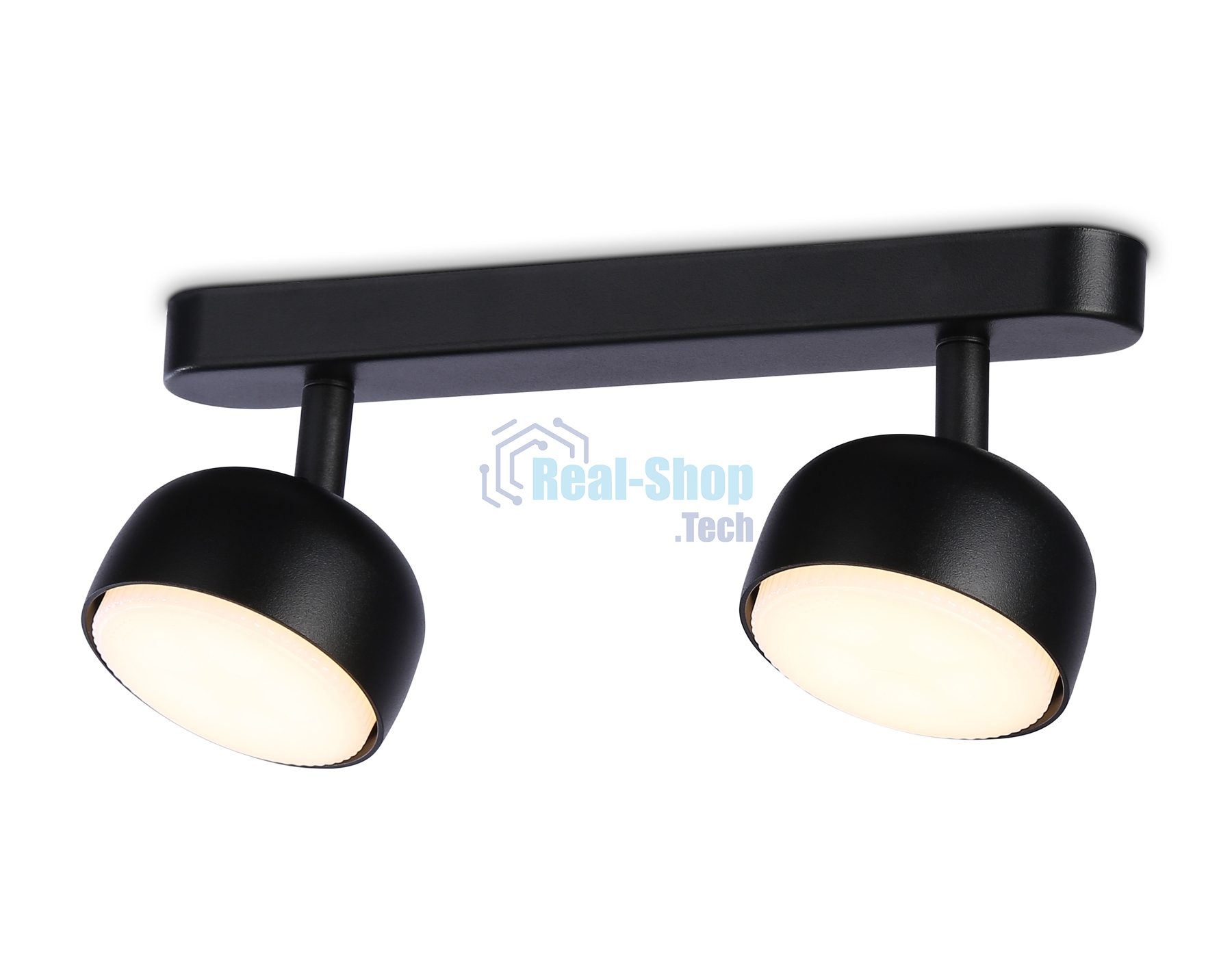 Светильник Ambrella light TN71012/2 BK черный GX53/2 max 12W 260*80*90