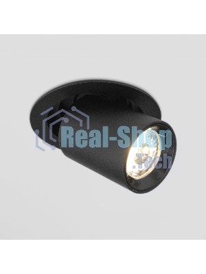 9917 LED/ Светильник встраиваемый 10W 4200K черный матовый