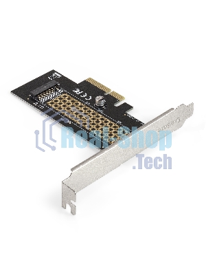 Переходник ExeGate EXE-534 (M.2 M key -> PCI-E x4 v3.0 для установки SSD 2230/2242/2260/2280 M.2 M key в слот PCI-E x4)