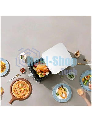 Аэрогриль Xiaomi Mi Smart Air Fryer 6.5L EU белый, 1800 Вт, 6.5 л, сенсор, 12 программ