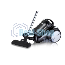 Пылесос Centek CT-2524 циклон, 2300/420Вт (!!!), низкий уровень шума, телескоп (черный/серый)