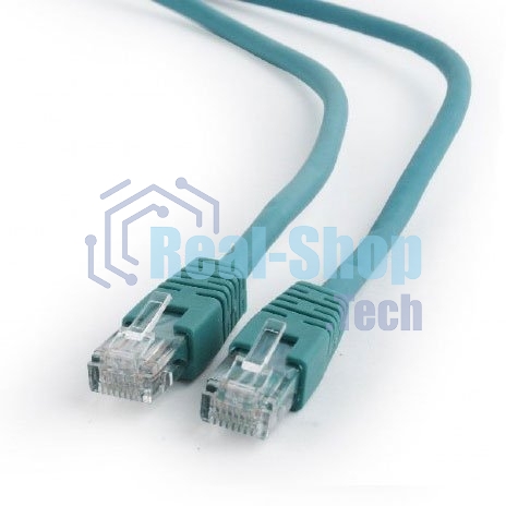Патч-корд UTP Cablexpert cat.6, 1м, литой, многожильный, зеленый