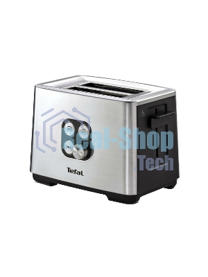 Тостер Tefal TT420D30 серебристый, 900 Вт, 2 слота