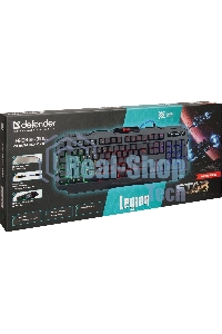 Клавиатура проводная Defender Legion GK-010DL RU, USB, черный