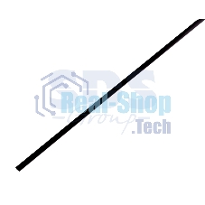 Термоусаживаемая трубка Rexant 2,0/1,0 мм, черная (бухта 200 м)