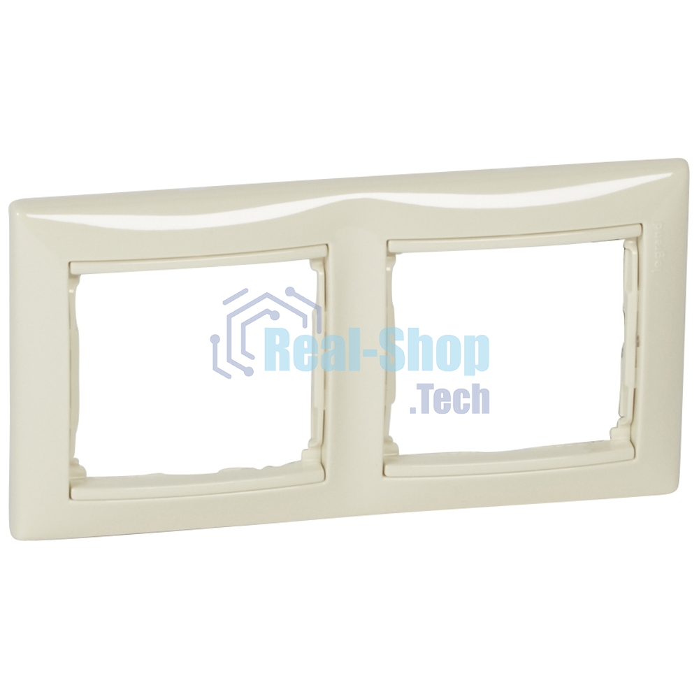 Рамка 2-м Valena горизонт. сл. кость Legrand 774352