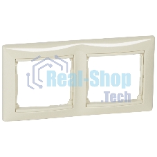 Рамка 2-м Valena горизонт. сл. кость Legrand 774352