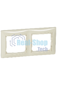 Рамка 2-м Valena горизонт. сл. кость Legrand 774352