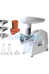 Мясорубка электрическая Аксион М641.03 белый, 2000 Вт, до 3 кг/мин