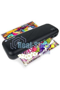 Ламинатор Гелеос ЛМ_А4C черный A4 (75-150мкм) 30 см/мин (2вал.) лам.фото