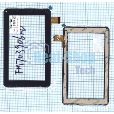 Сенсорное стекло (тачскрин) FM703906KD, черное