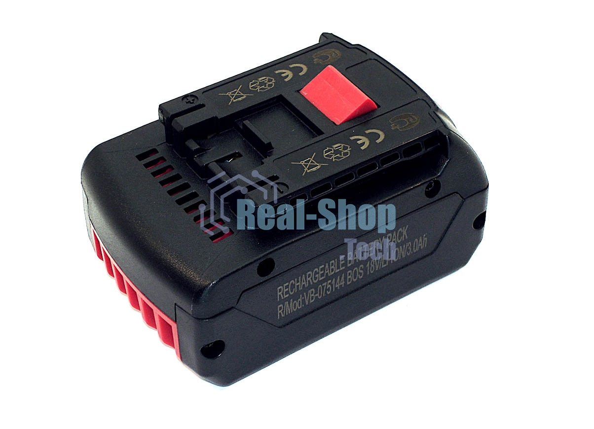 Аккумулятор для Bosch (p/n: 2607336091, 2607336092, 2607336170, BAT609, BAT618), 1,3Ah 18V Li-ion