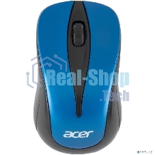 Мышь беспроводная Acer OMR132 синий/черный, 1000 dpi, радиоканал, USB, кнопки - 3