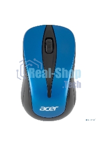 Мышь беспроводная Acer OMR132 синий/черный, 1000 dpi, радиоканал, USB, кнопки - 3