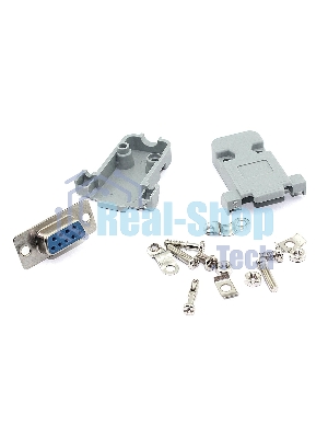 Сборный штекер RS232 DB9 мама