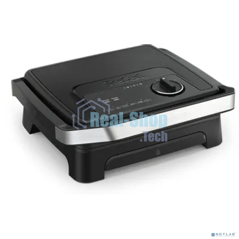 Гриль электрический Tefal GC2728E0 2000Вт серебристый/черный