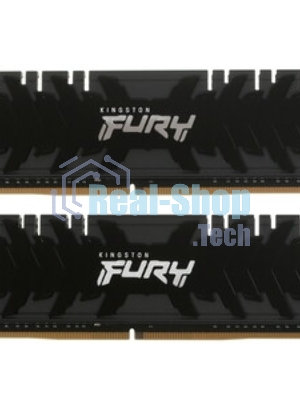 Оперативная память Kingston Fury Renegade, DDR4, 16GB (2x8GB), 3600MHz, CL16, DIMM, с радиаторами, серый/черный