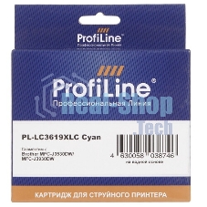 Картридж струйный ProfiLine PL-LC3619XLBK для принтеров Brother MFC-J2330DW/J2730DW/J3530DW/J3930DW с чернилами Black