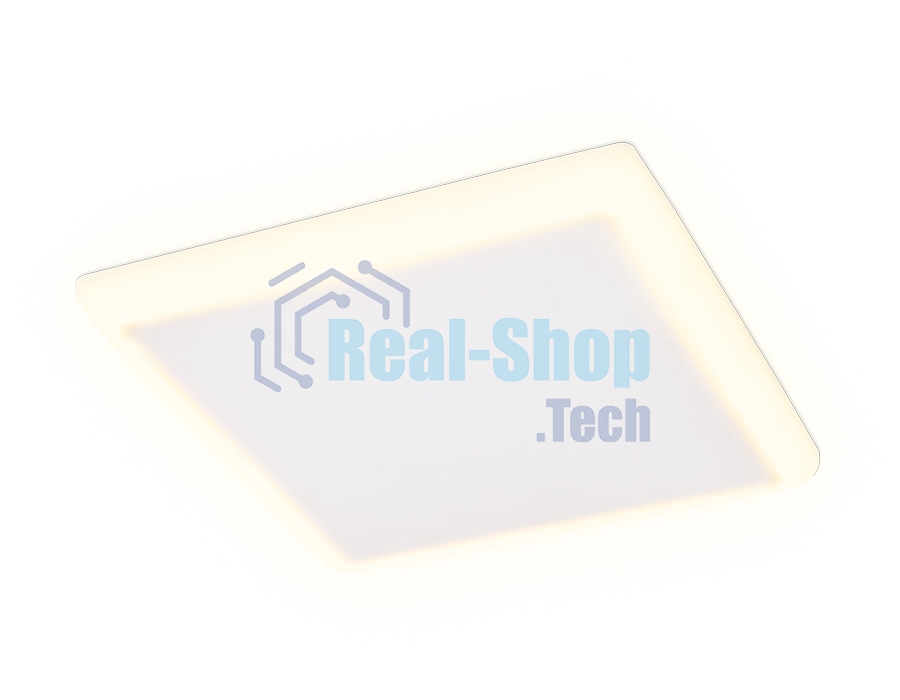 Встраиваемый cветодиодный светильник Ambrella light DCR337 24W+6W 6400K/3000K 85-265V 230*230*32 (A210*210)