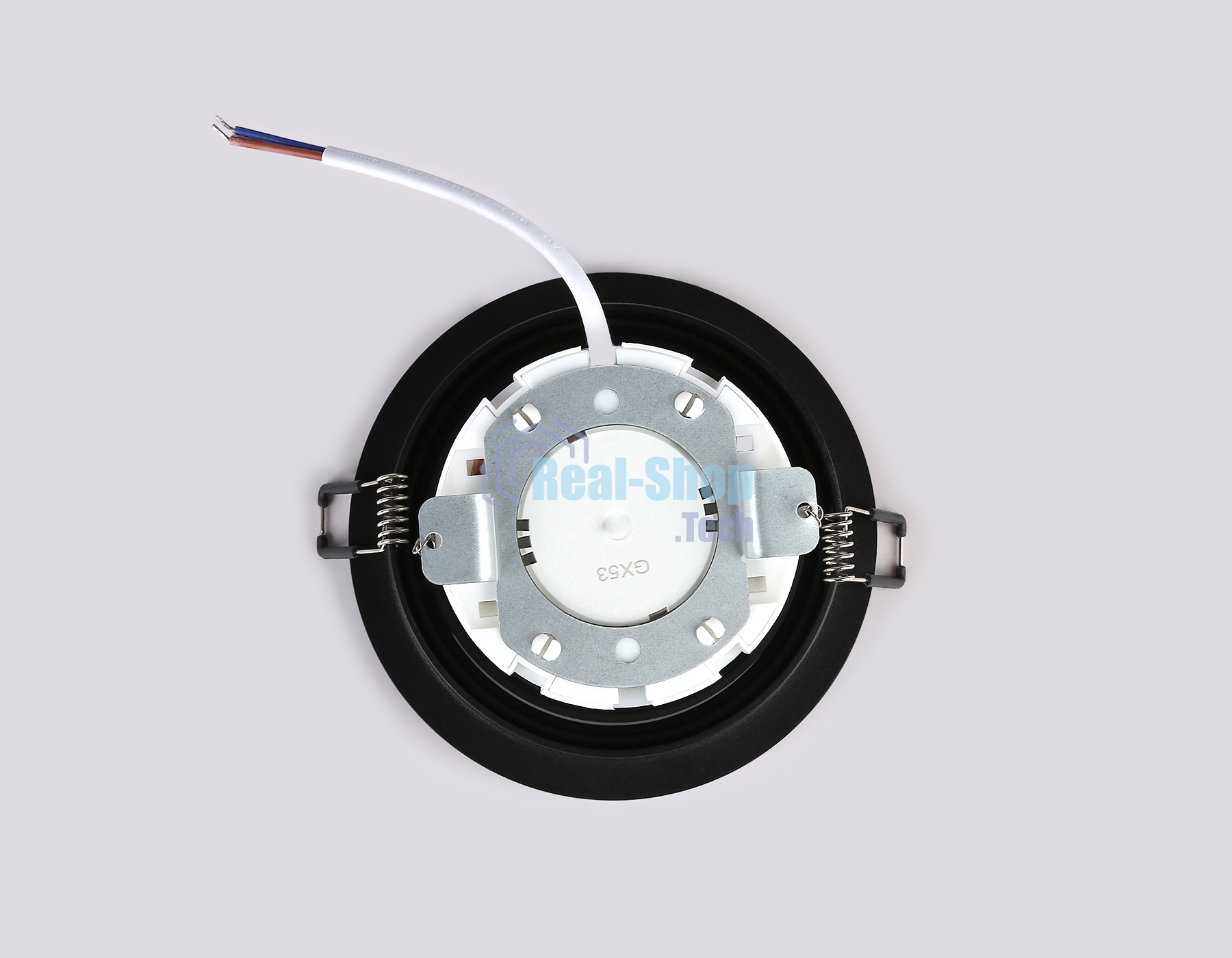 Светильник Ambrella light TN51913 BK черный GX53 max 12W D115*23