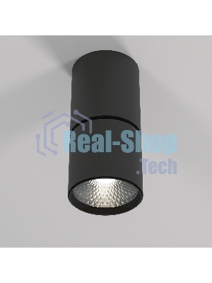 Светильник потолочный светодиодный 25042/LED 10W 4000K чёрный