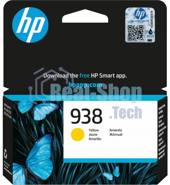 Картридж HP Ink 938 Yellow