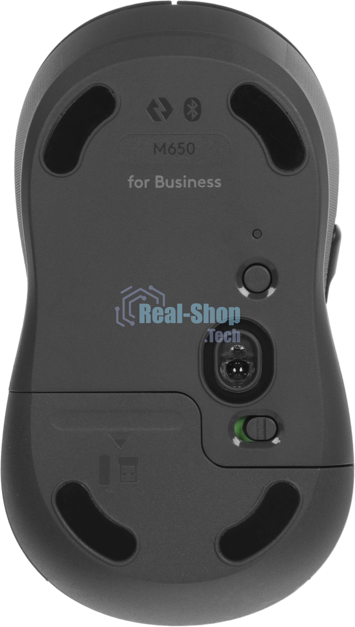 Комплект клавиатура+мышь Logitech Signature MK650 беспроводной, USB + Bluetooth, 4000 DPI, серый/чёрный