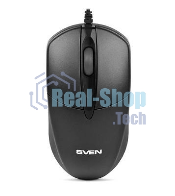 Мышь проводная SVEN RX-112 черный, 800 dpi, USB, кнопки - 3