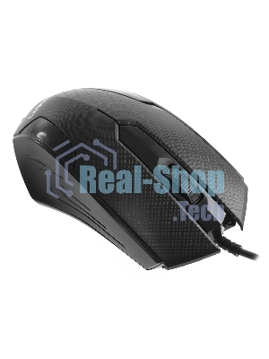 Мышь проводная Crown CMM-100 черный, 1000 dpi, USB, кнопки - 3