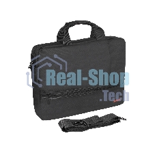 Сумка ExeGate BusinessPro EСС-115 Black, water resistant, черная, водоотталкивающий полиэстер, 15.6