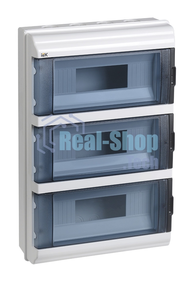 Щит распределительный IEK MKP72-N3-36-55 КМПн-36 IP55 для установки модульных устройств навесной 306мм 108мм 458мм 660B 36мод. пластик IP55 белый (упак.:1шт)