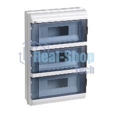 Щит распределительный IEK MKP72-N3-36-55 КМПн-36 IP55 для установки модульных устройств навесной 306мм 108мм 458мм 660B 36мод. пластик IP55 белый (упак.:1шт)