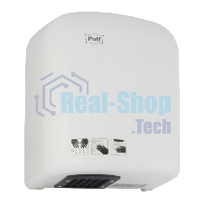 Электросушитель для рук PUFF 165 1.65кВт белый ABS пластик