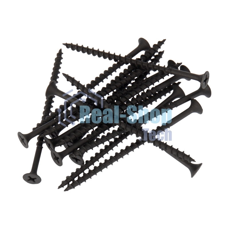 Саморез гипсокартон-дерево Kranz 4,2х75, пакет (300 шт/уп)