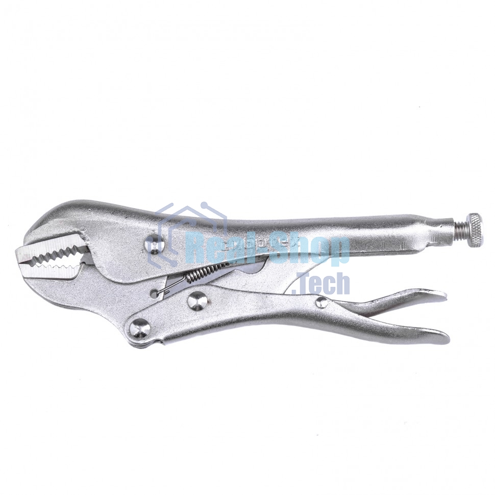 Зажим ручной Сибртех, усиленный, плоский захват, 180 мм