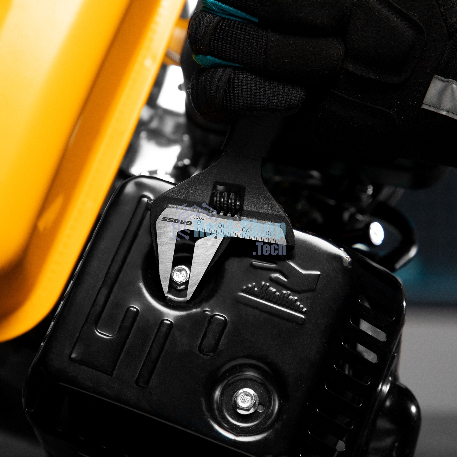 Ключ разводной Gross 15567 (0 - 20 мм) 150 мм