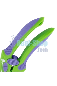 Секатор с наковальней Palisad 215 мм, регулировка захвата, двухкомпонентные рукоятки