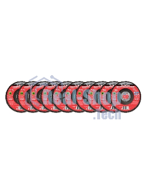 Круг лепестковый торцевой Matrix, P 80, 125 х 22,2 мм