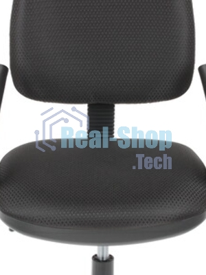 Кресло Бюрократ CH-300/BLACK черный, экокожа, 120 кг, механизм качания