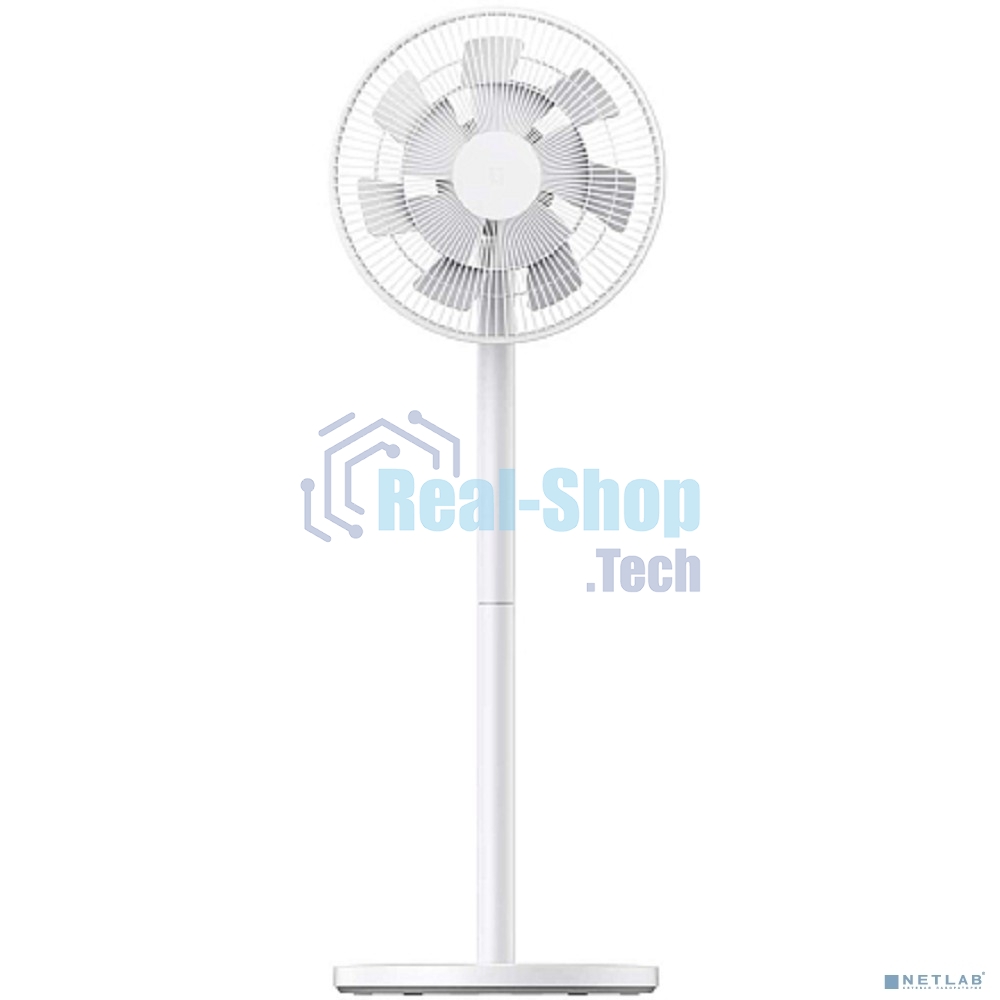 Вентилятор Xiaomi Mi Smart Standing Fan 2 белый, напольный, 15 Вт, 100 скоростей, 35.5 см