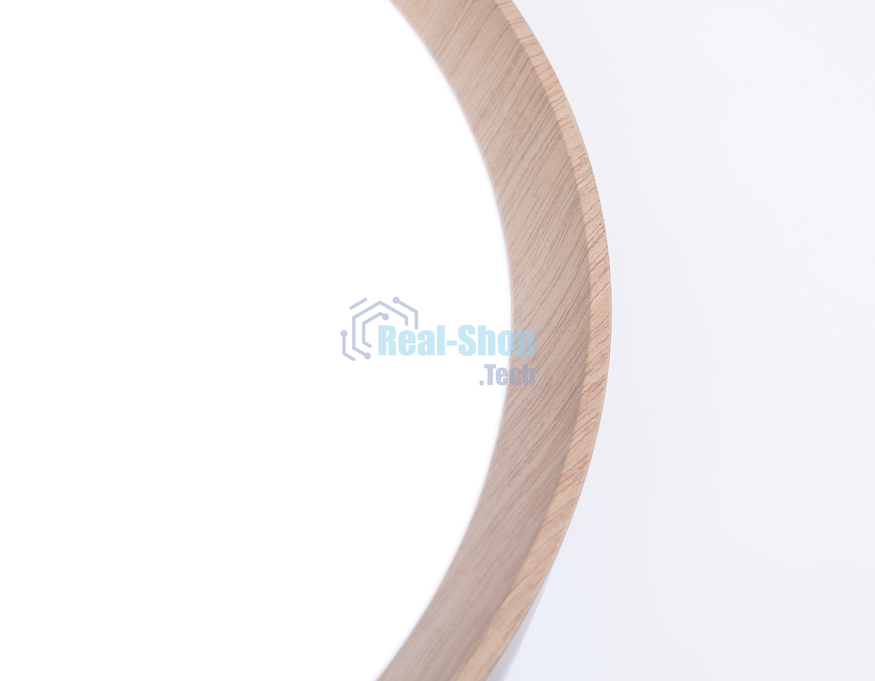 Потолочный светодиодный светильник Ambrella light FZ1322 GR/LWD серый/светлое дерево IP20 60W 3000-6400K D490*80 (ПДУ ИК)