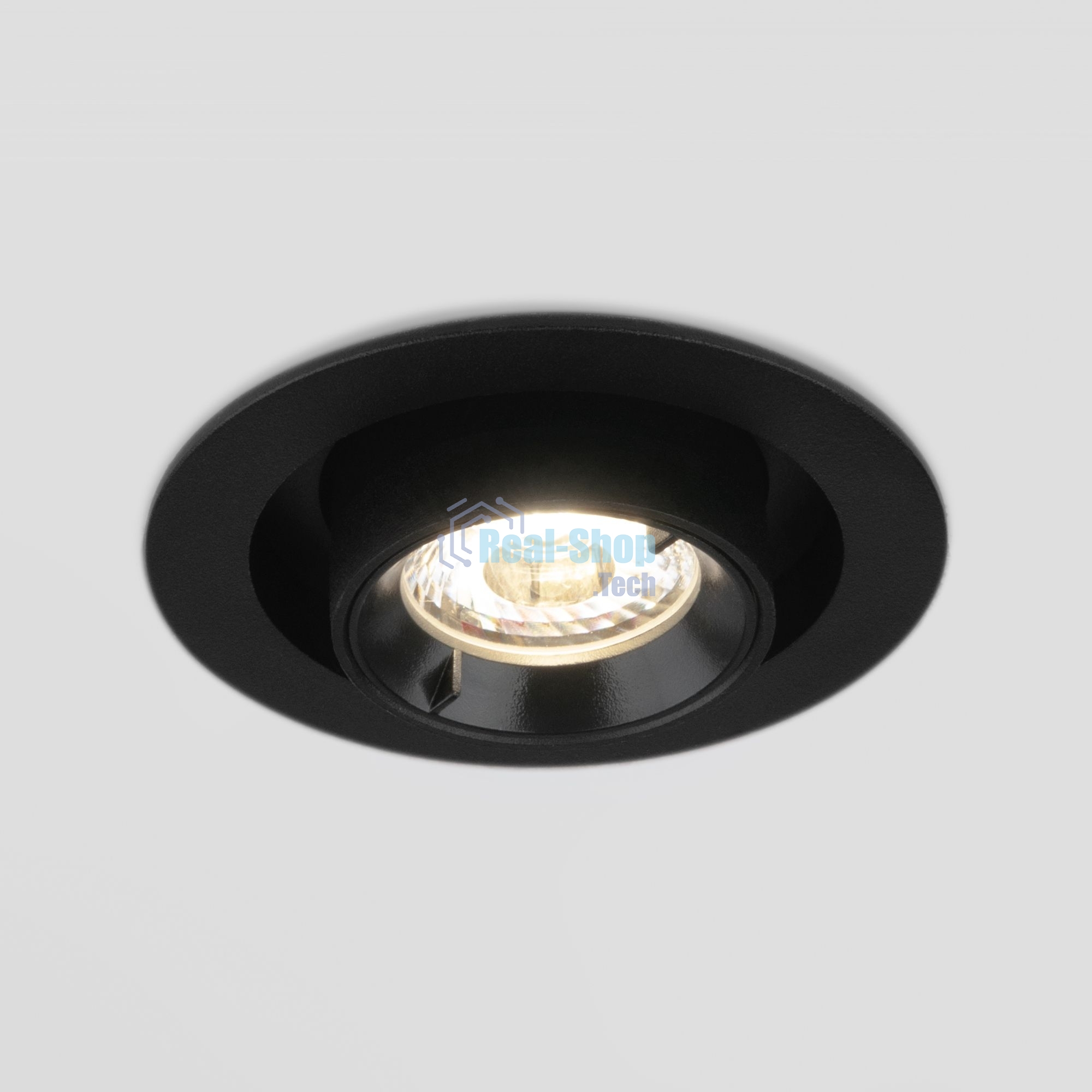 9917 LED/ Светильник встраиваемый 10W 4200K черный матовый