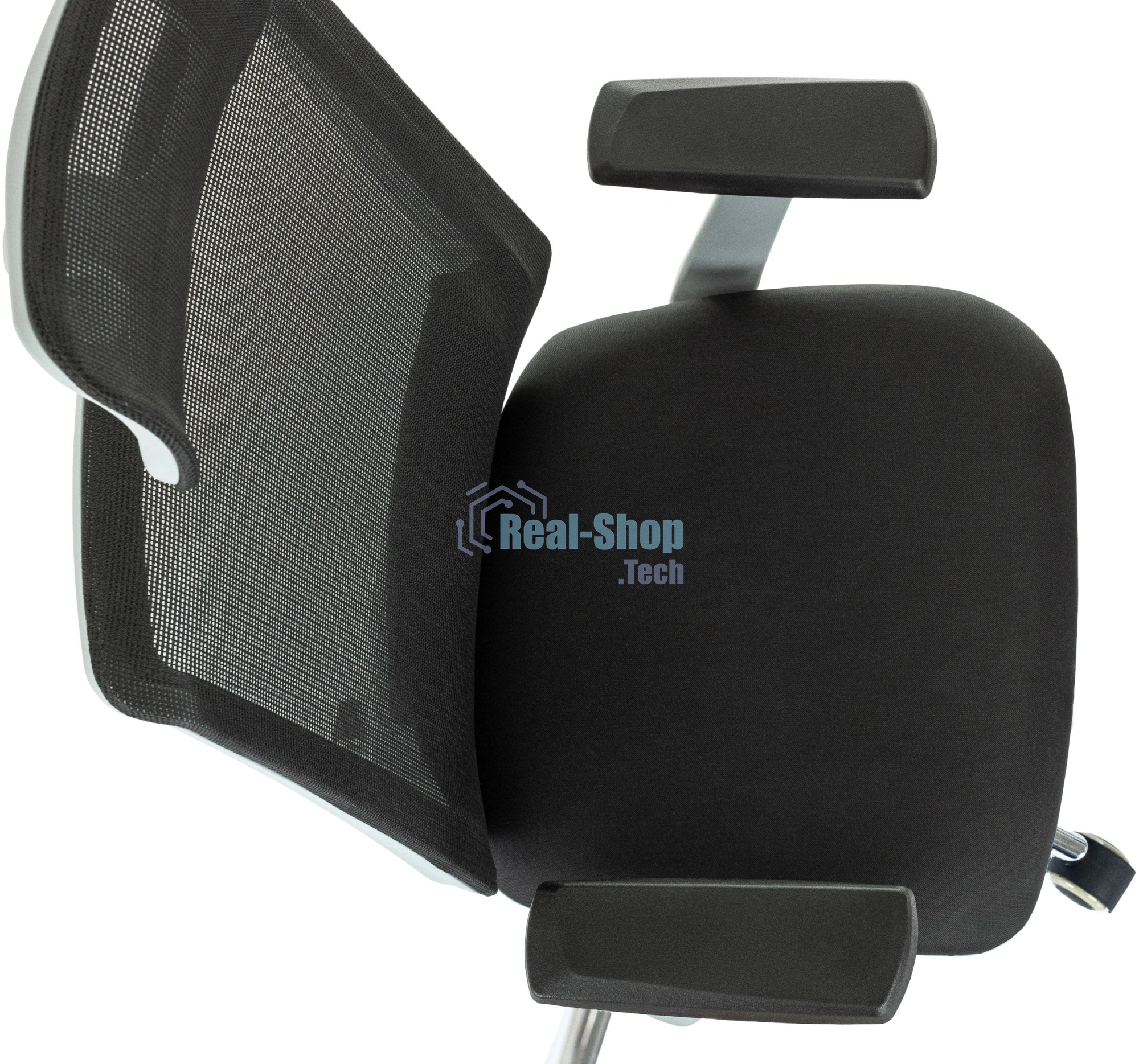 Кресло эргономичное Бюрократ MC-G612N-H черный Elastic-102 Neo Black сетка/ткань с подголов. крестов. металл хром