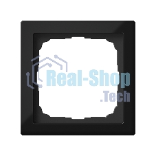 Systeme Electric ArtGallery Pure Матовое органическое стекло Черный Рамка 1-ая