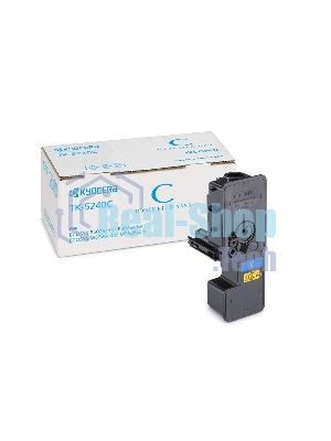 Картридж лазерный Kyocera TK-5240C (1T02R7CNL0) голубой для P5026cdn/cdw, M5526cdn/cdw 3000 стр.